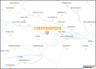 map of Chernokonʼovo