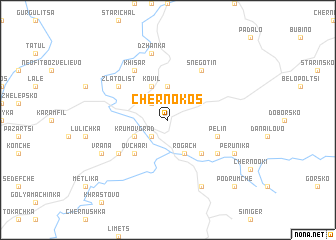 map of Chernokos