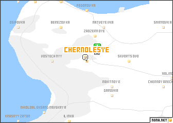 map of Chernoles\