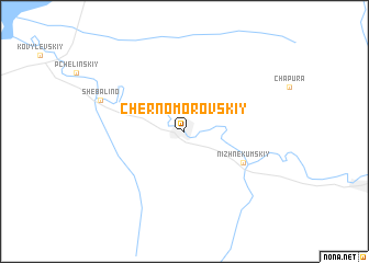 map of Chernomorovskiy