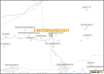 map of Chernomurovskiy