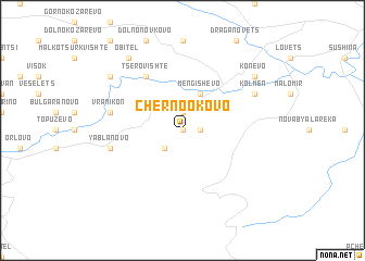 map of Chernookovo