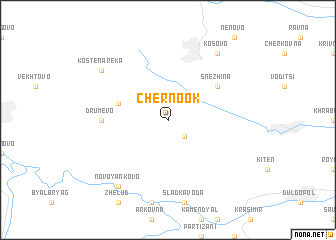 map of Chernook