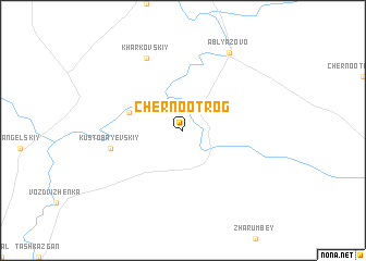 map of Chernootrog