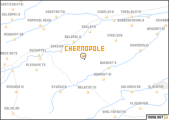 map of Cherno Pole