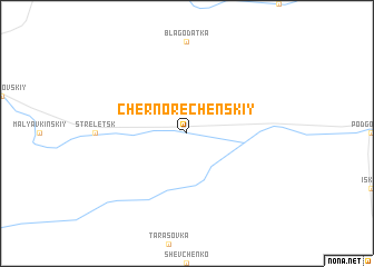 map of Chernorechenskiy