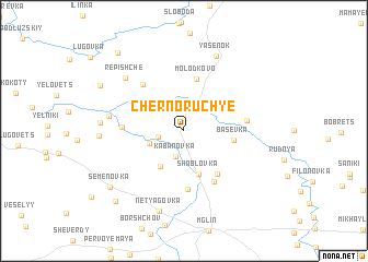 map of Chernoruch\