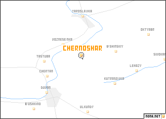 map of Chernoshar