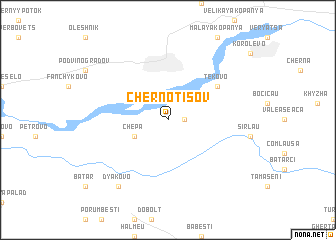 map of Chernotisov