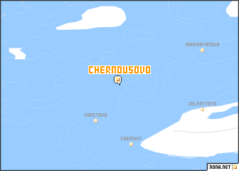 map of Chernousovo