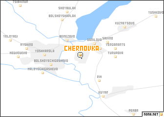 map of Chernovka