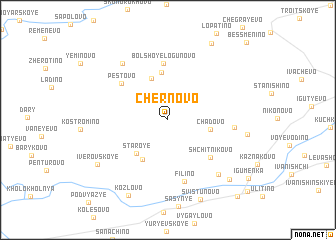 map of Chernovo