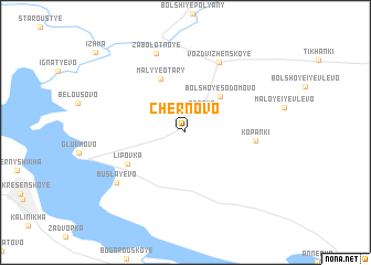 map of Chernovo