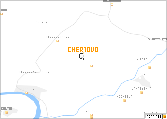 map of Chernovo