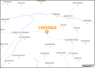 map of Chernovo