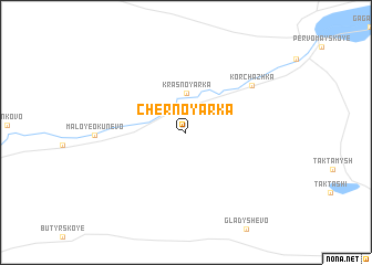 map of (( Chernoyarka ))