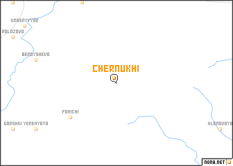 map of Chernukhi