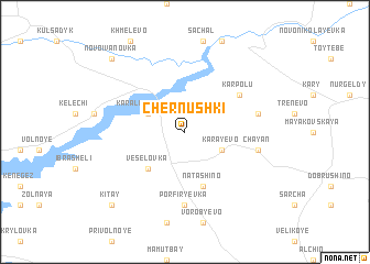 map of Chernushki