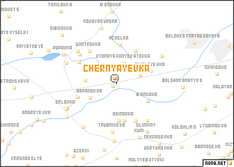 map of Chernyayevka