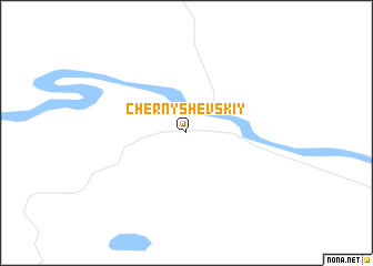 map of Chernyshevskiy