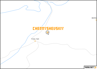 map of Chernyshevskiy