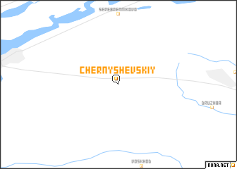 map of Chernyshevskiy