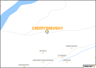 map of Chernyshevskiy