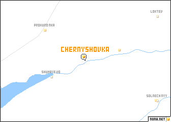 map of Chernyshovka