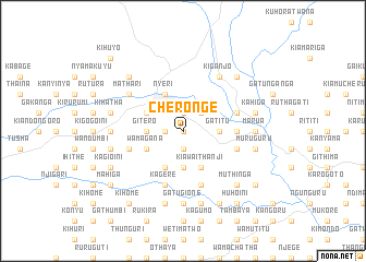 map of Cheronge