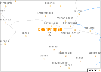map of Cherpamash