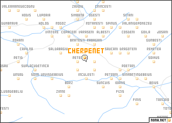 map of Cherpenet