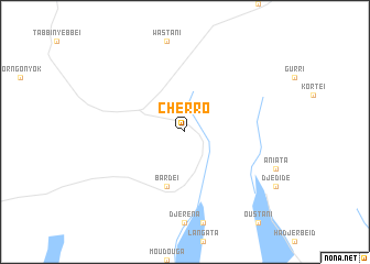 map of Cherro