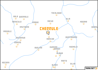 map of Chérrule