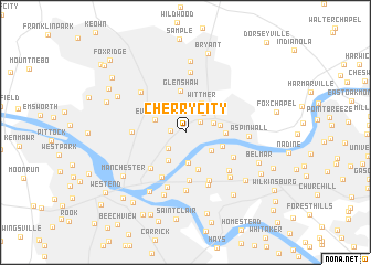 map of Cherry City