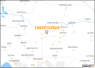 map of Cherry Grove