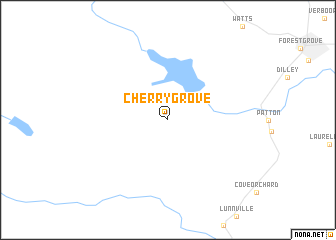 map of Cherry Grove