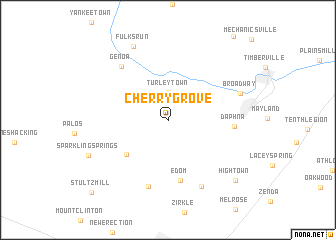 map of Cherry Grove