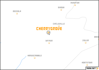 map of Cherry Grove