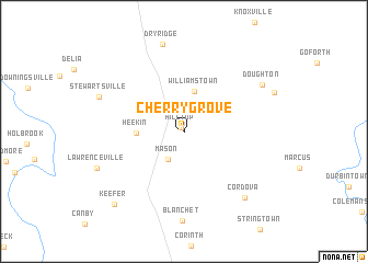 map of Cherry Grove