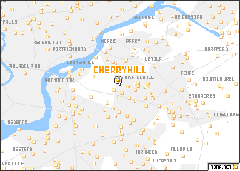 map of Cherry Hill