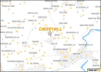 map of Cherry Hill