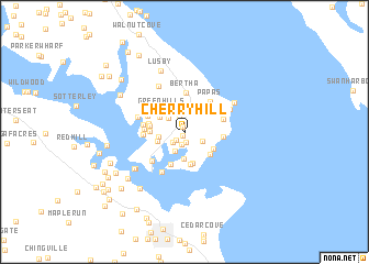 map of Cherry Hill