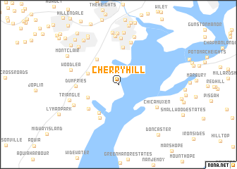 map of Cherry Hill