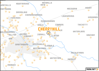 map of Cherry Hill