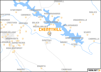 map of Cherry Hill