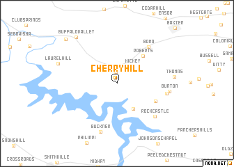 map of Cherry Hill