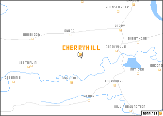 map of Cherry Hill