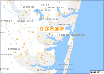 map of Cherry Quay