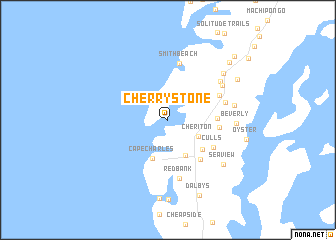 map of Cherrystone