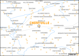 map of Cherryville